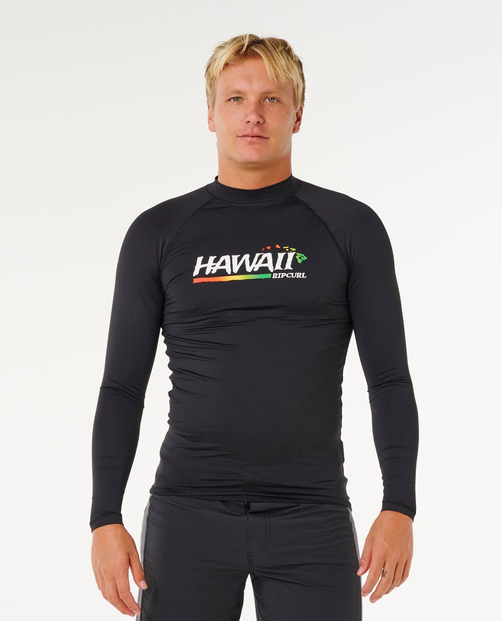 T-shirt anti-UV Hawaii Gritty Perf manches longues, RIP CURL