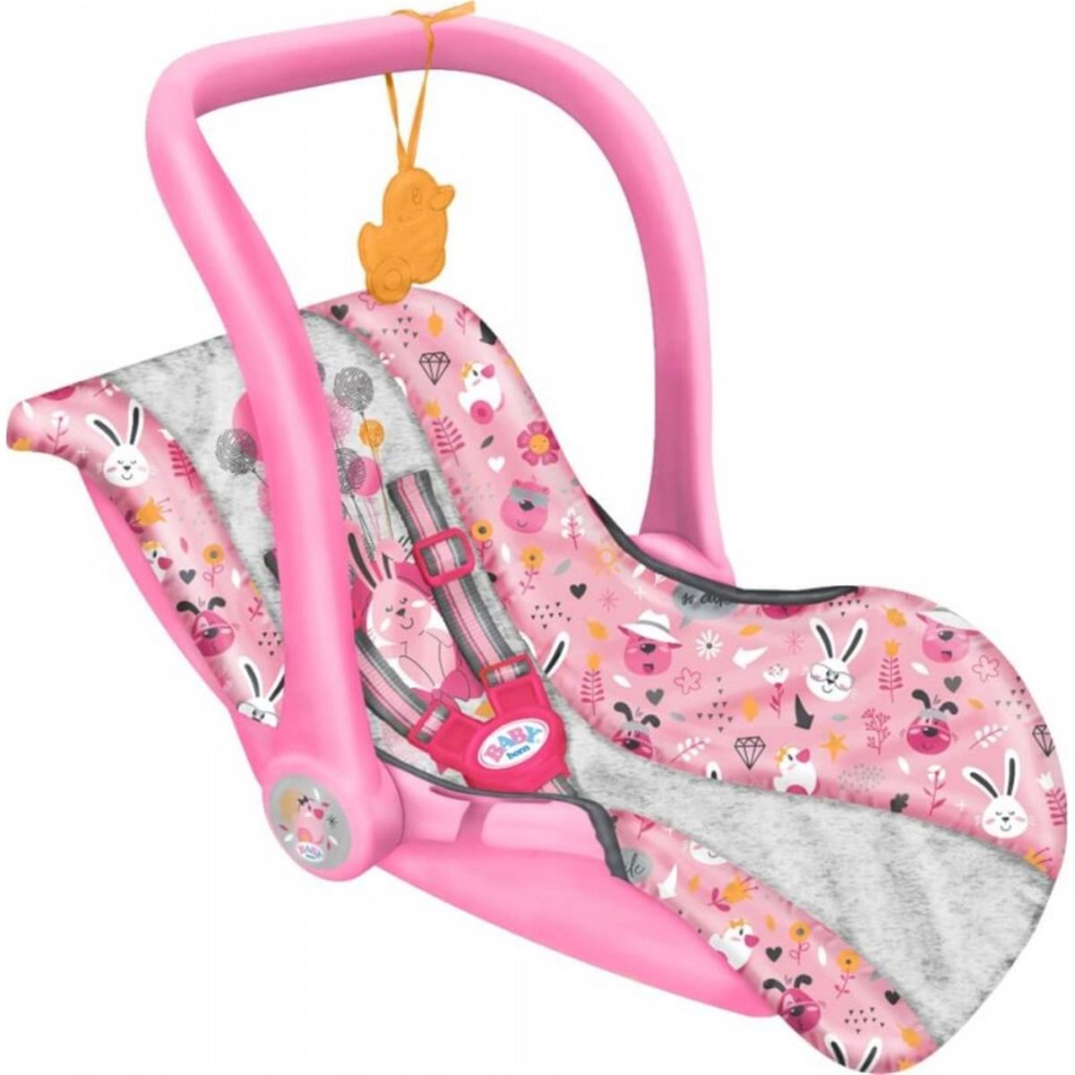 Siège De Poupée Pour Vélo Enfant – PP, 21x15x14 Cm, Sangle Sécurité, Compatible Vélos 12-16 Pouces