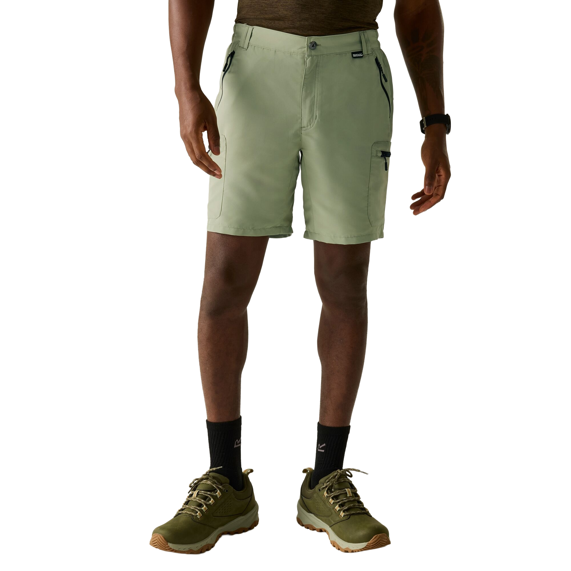 Short uni à taille semi-élastiquée LEESVILLE, REGATTA