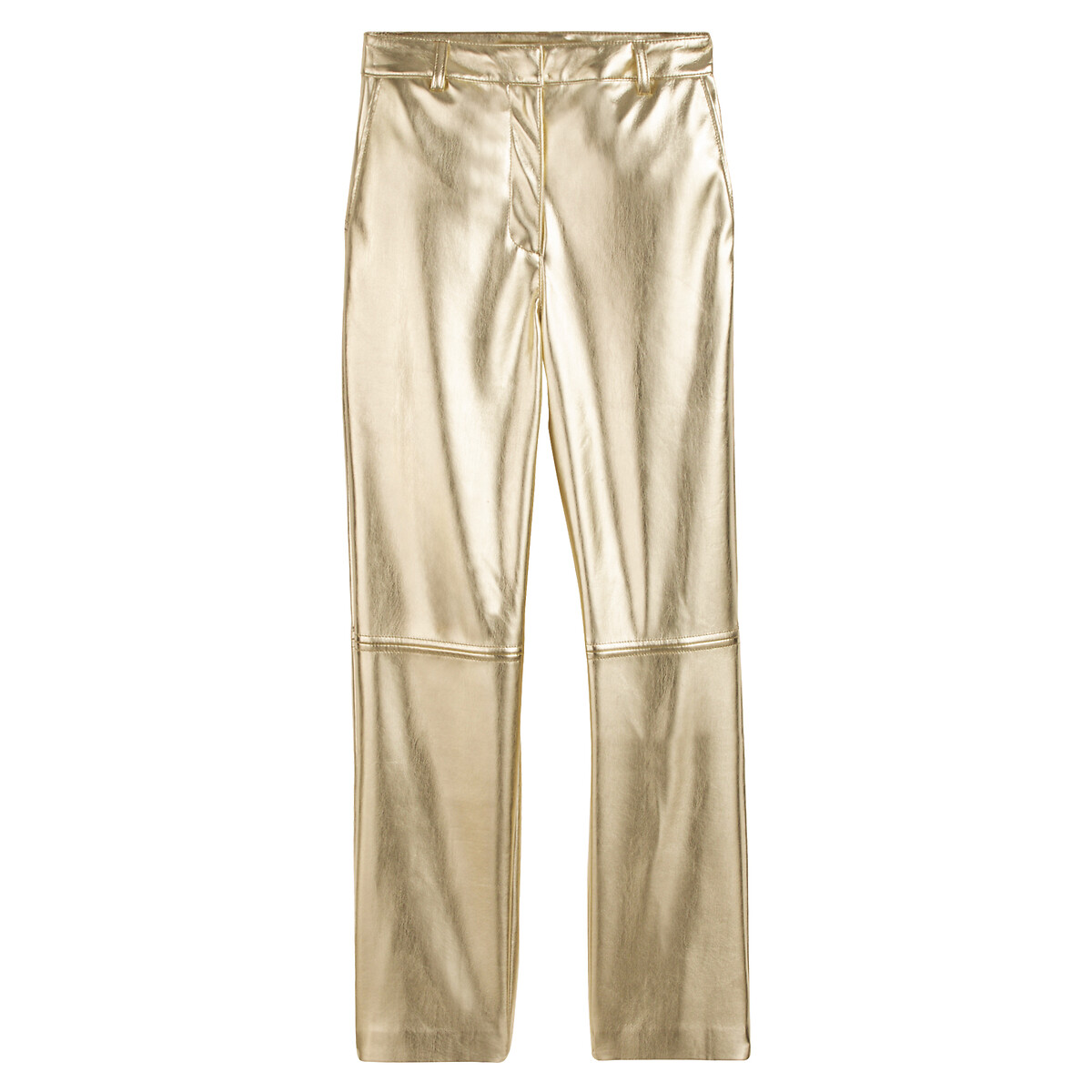 Metallic Straight Trousers, LA REDOUTE COLLECTIONS