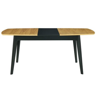 Table extensible rallonges intégrées rectangulaire bois et  L140-180 cm MEENA MILIBOO