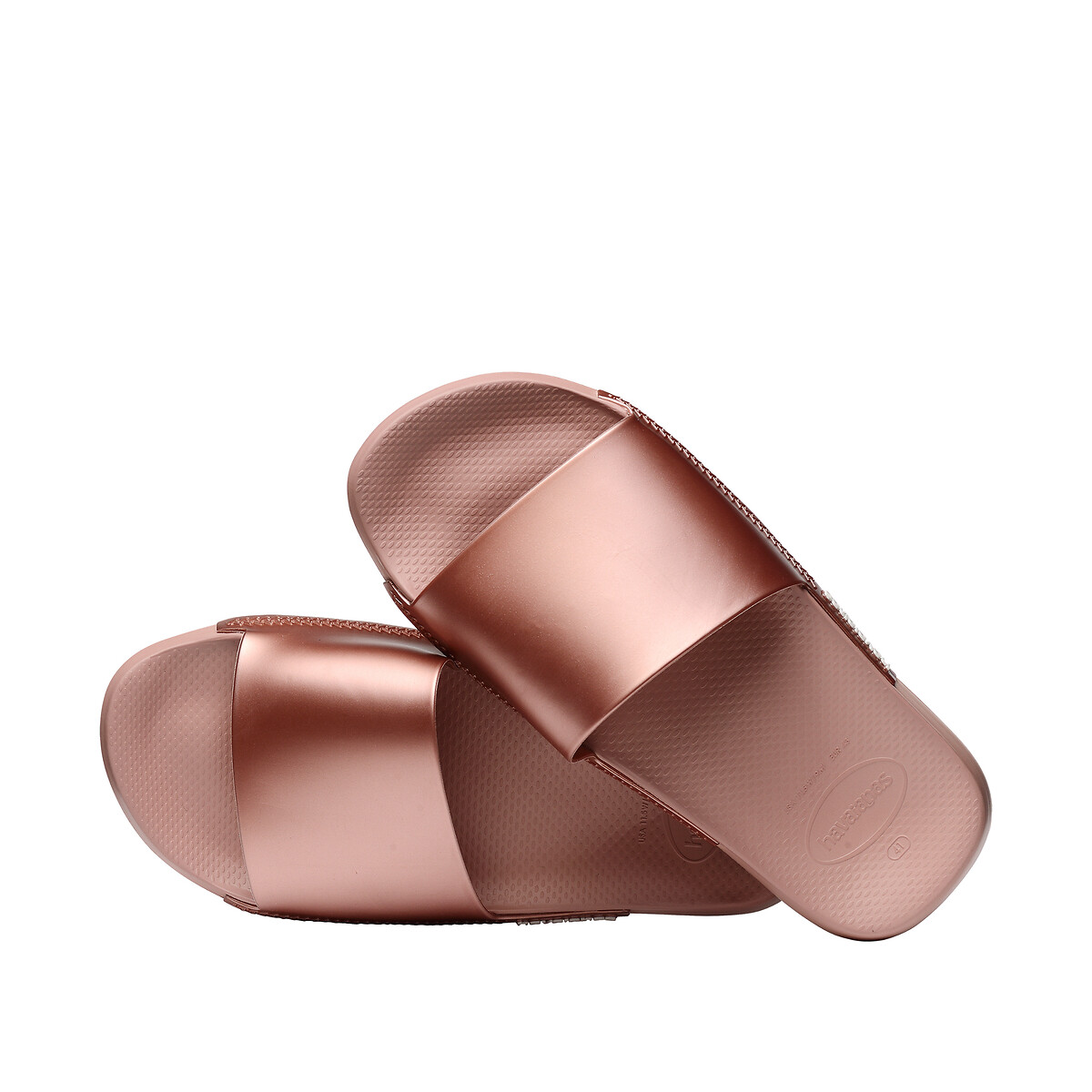 Metallic slides on sale