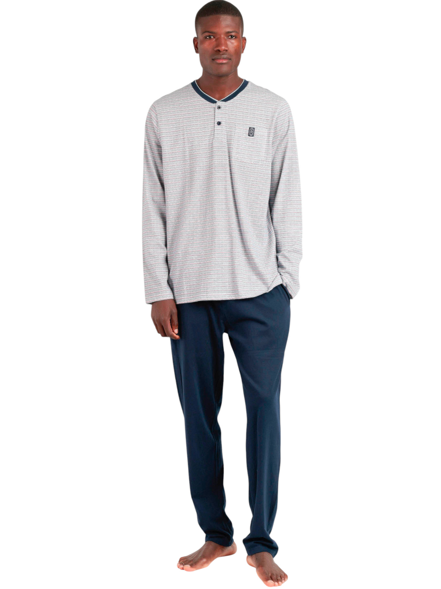 Pyjama pantalon top manches longues Espiga, ADMAS