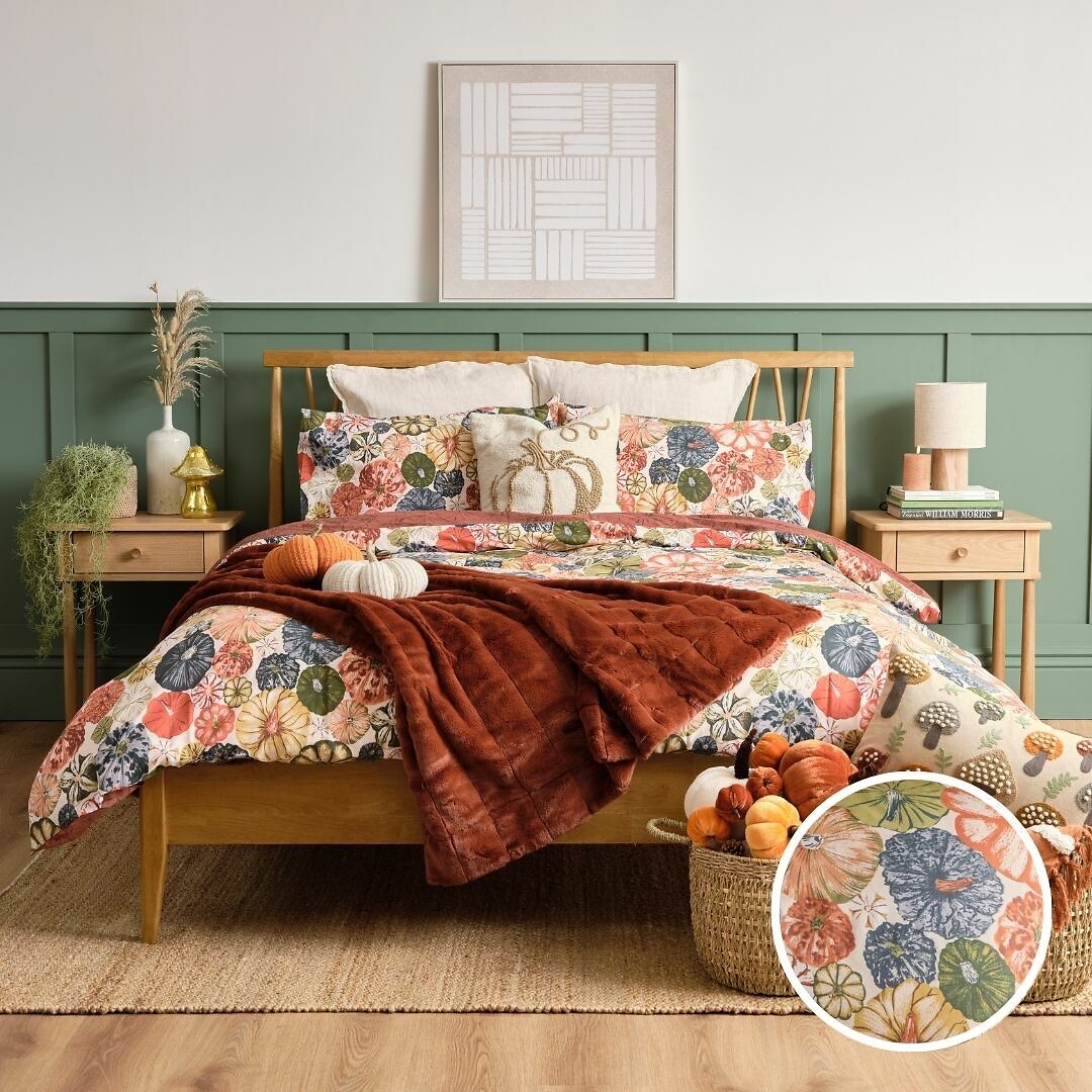 Picking Patch Duvet Cover and Pillowcase Set, FURN.