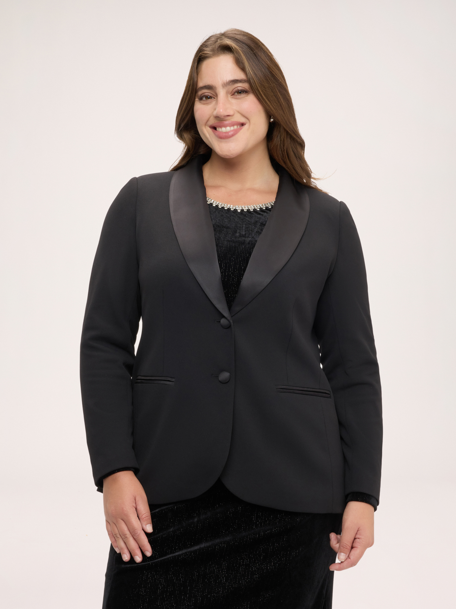 Blazer à revers, FIORELLA RUBINO