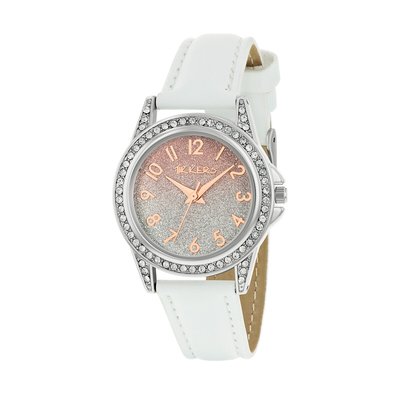 Kids Tikkers Kids White Shimmer Dial Watch TIKKERS