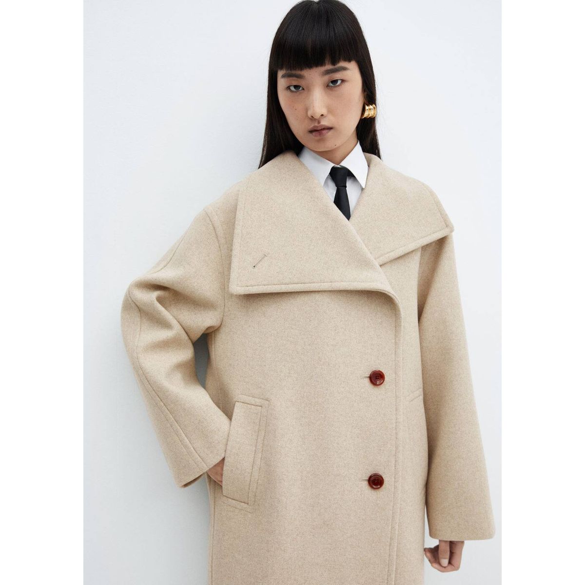 Duffle coat femme mango new arrivals