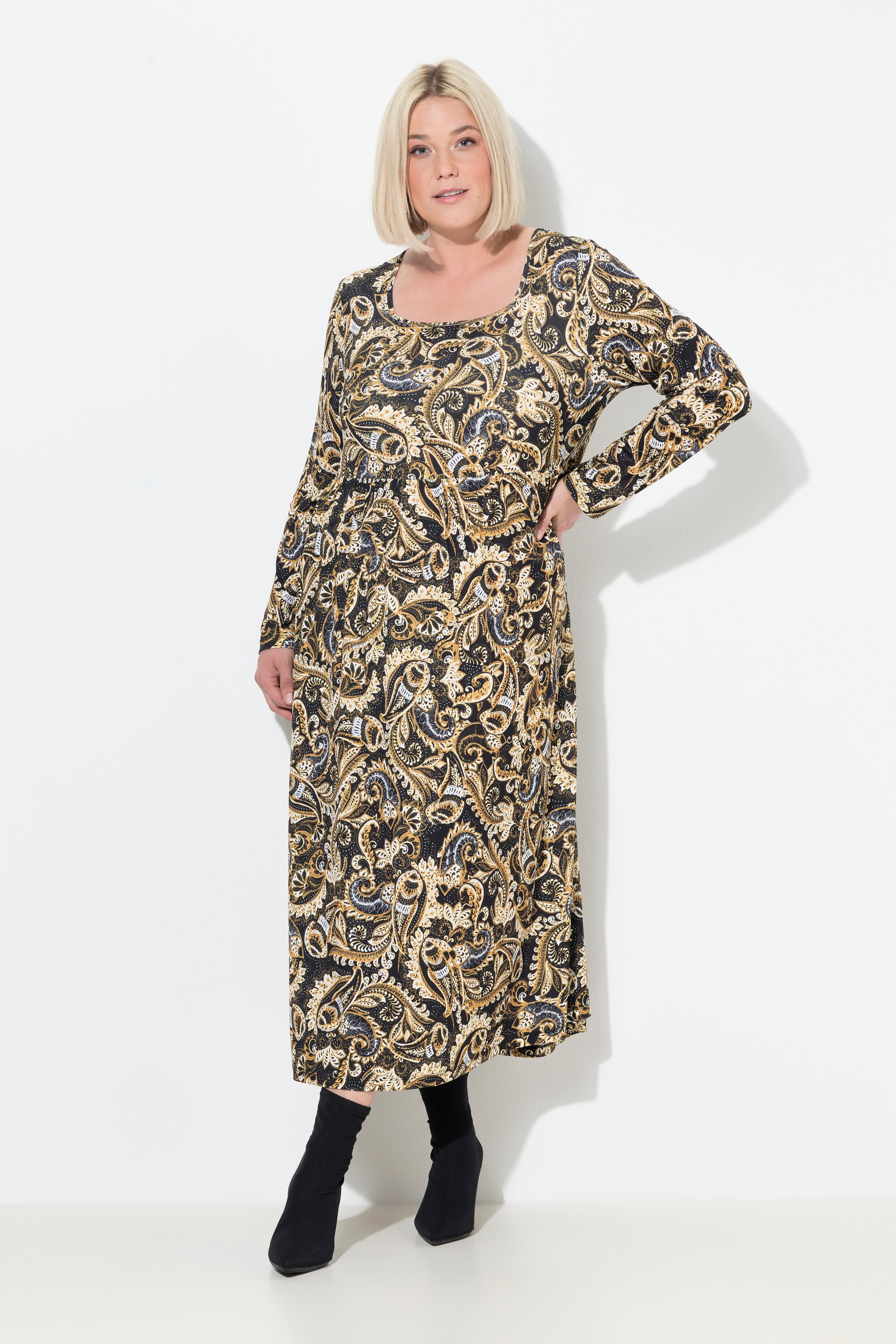 Robe maxi motif cachemire, ULLA POPKEN