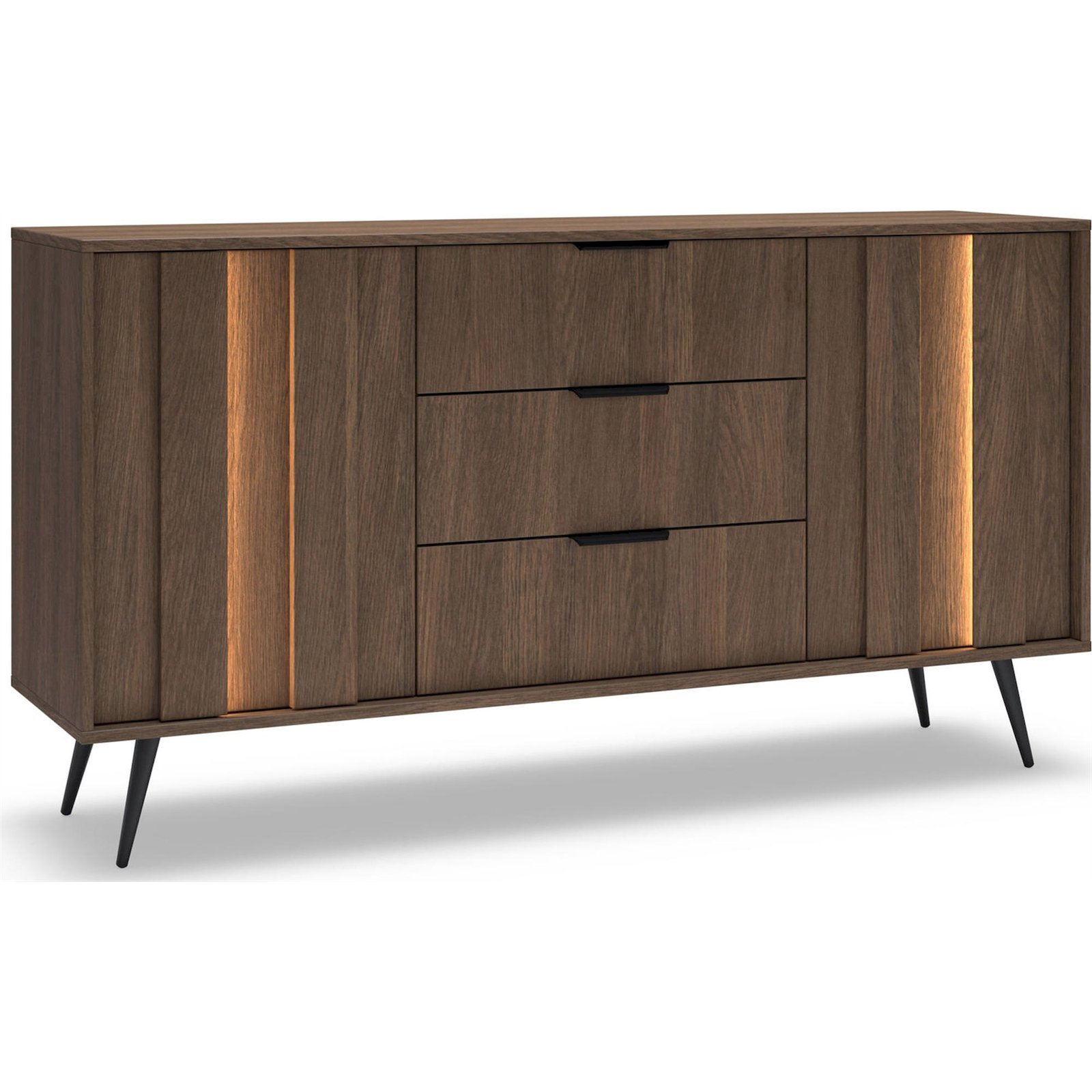 Commode 2 portes 3 tiroirs collection AMARO avec L, RECOLLECTION