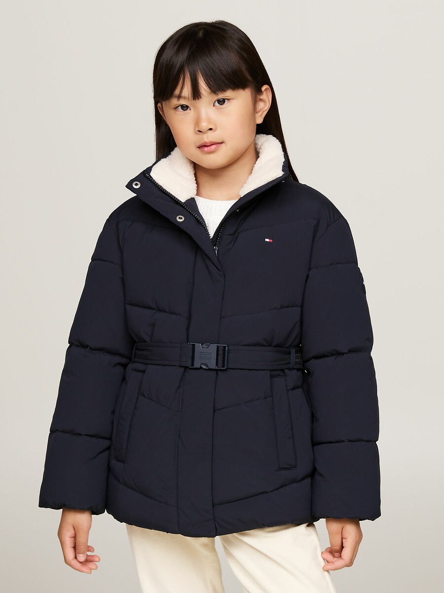 High Neck Padded Jacket, TOMMY HILFIGER