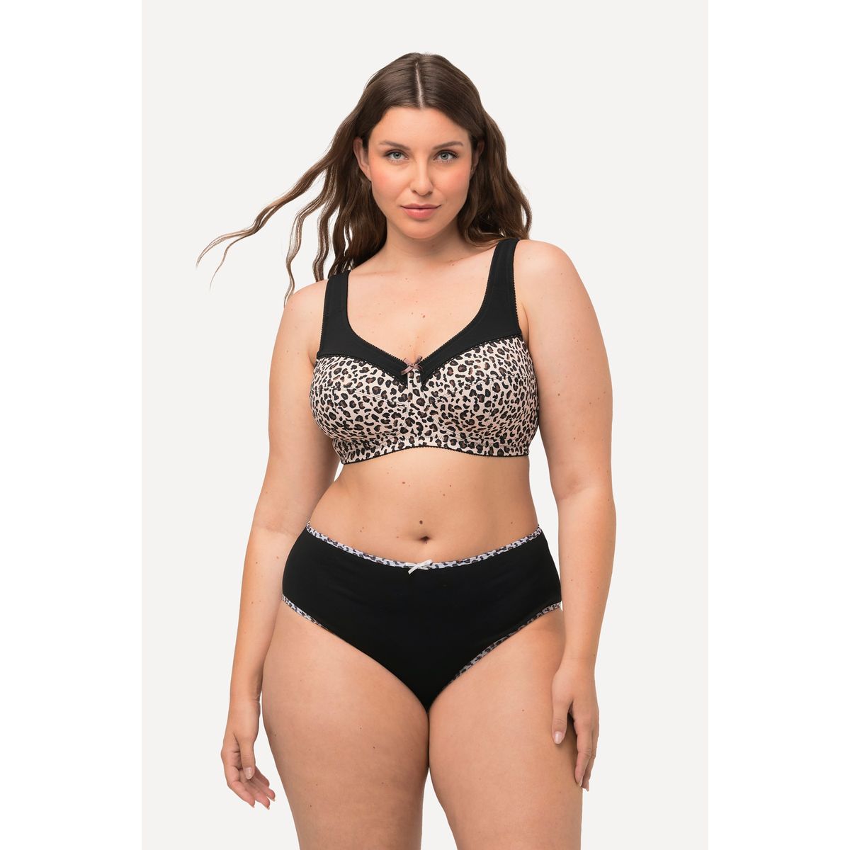 Soutien-gorge de maintien avec motif léopard