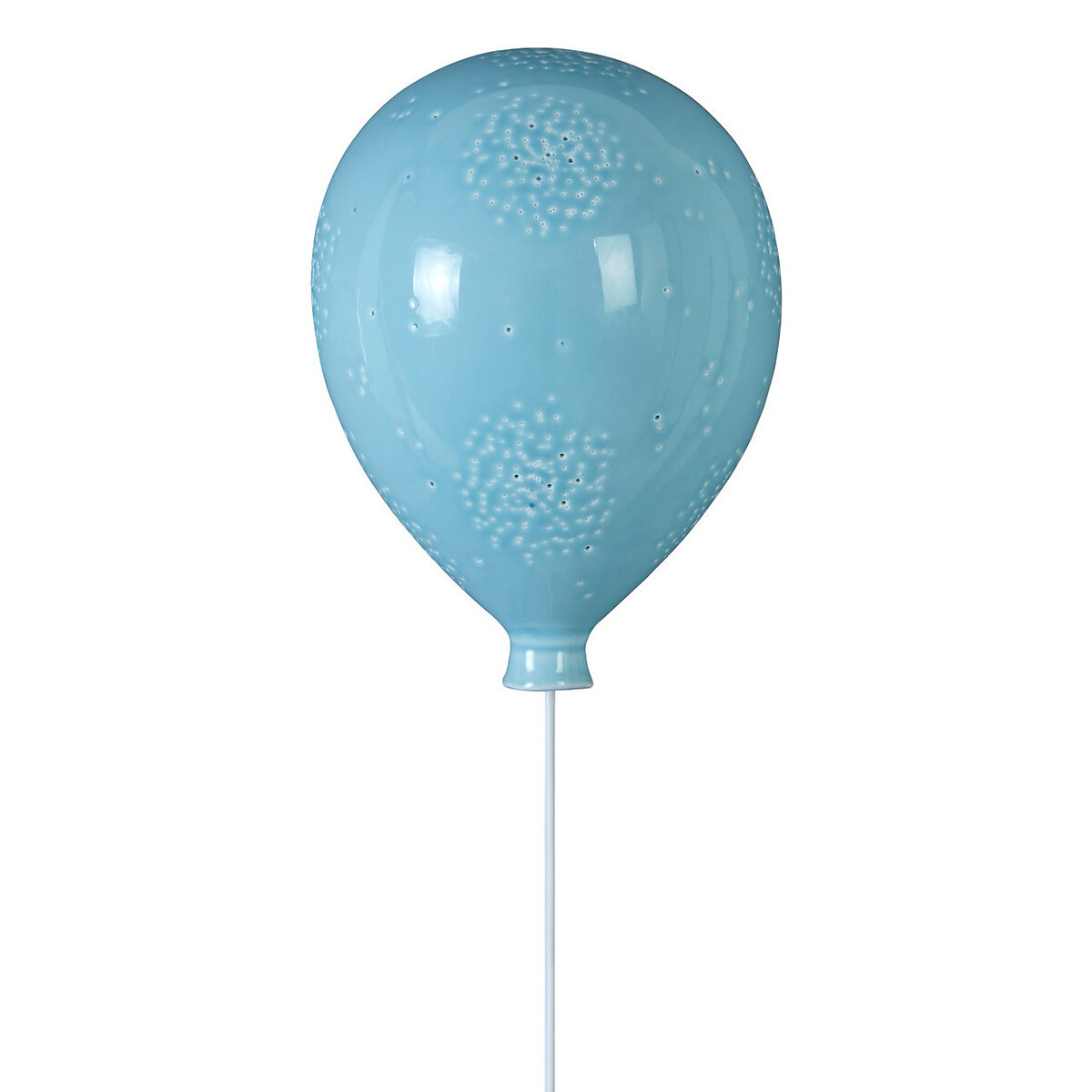 Kids Glossy Ceramic Balloon Wall Light, SO'HOME
