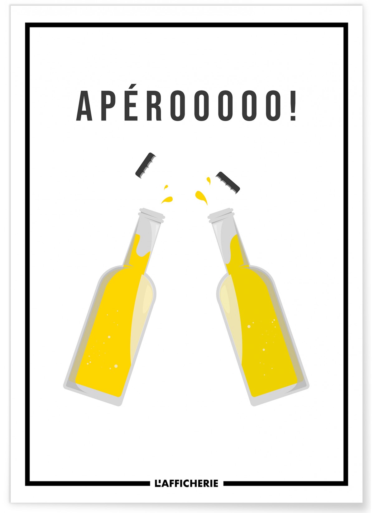 Affiche 'Apérooooo', L'AFFICHERIE