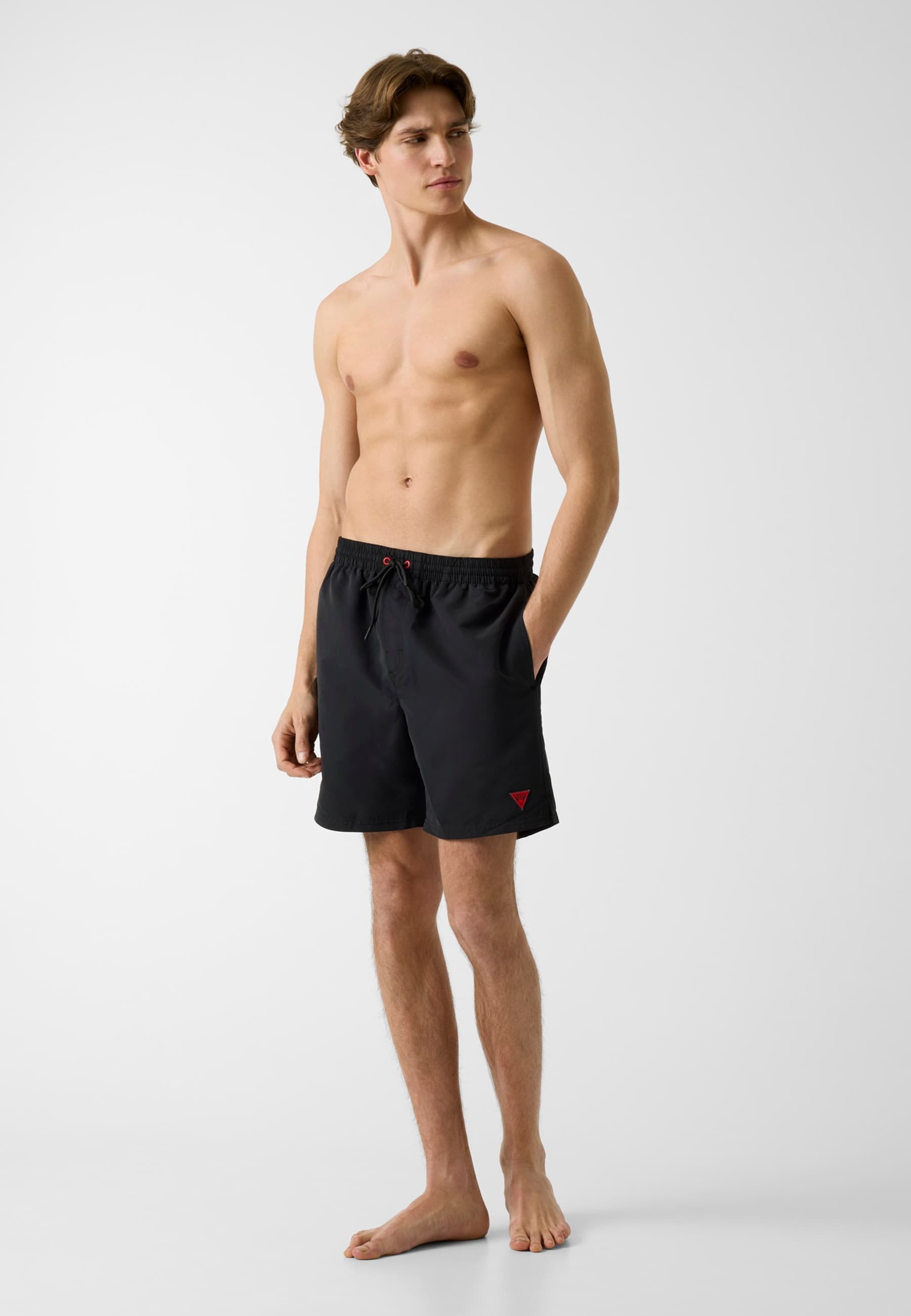 Shorts De Bain À Coupe Régulière, GUESS