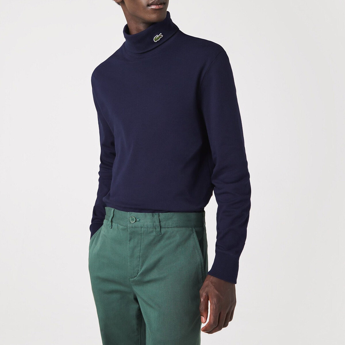 T shirt shop col roulé lacoste