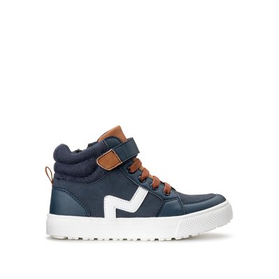 Kids Zipped High Top Trainers LA REDOUTE COLLECTIONS