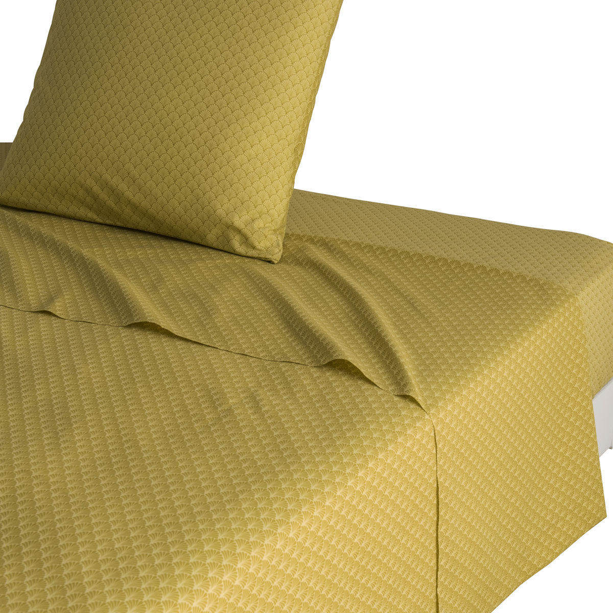 Drap plat imprimé en viscose de bambou, CAMILLE, A DEMAIN
