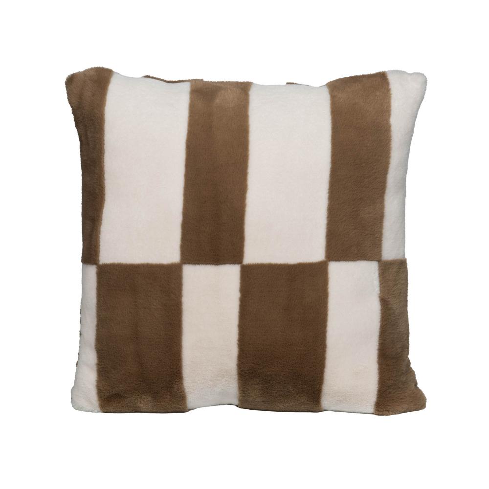 Coussin Luxana 50x50 cm taupe (lot de 2) - LUXANA, AMADEUS
