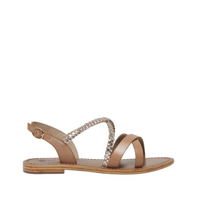 Fleur Leather Sandals ONLY