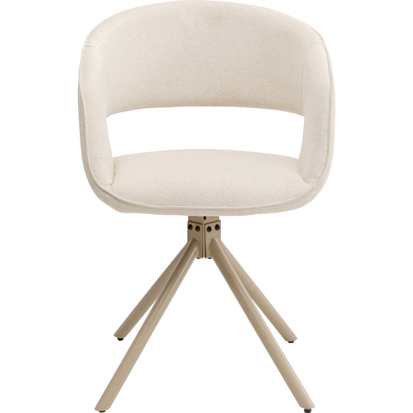 Chaise avec accoudoirs pivotante, GINA, KARE DESIGN