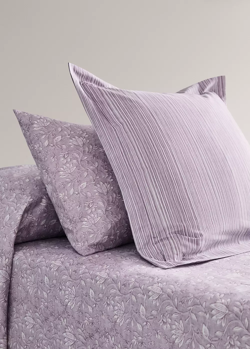 Deux taies d’oreiller imprimé fleur décorative 50x75 cm, MANGO HOME