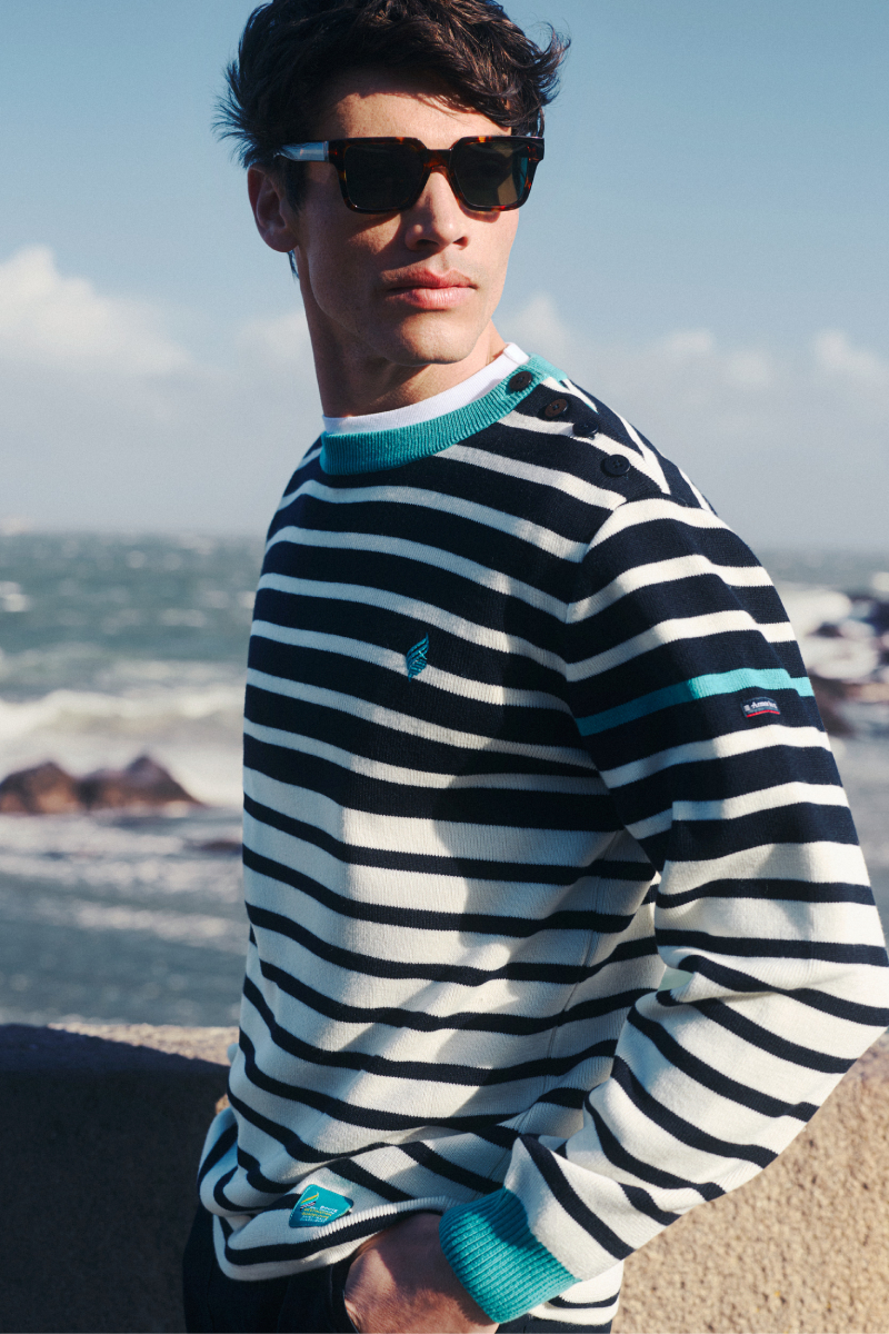 Pull marin - laine et acrylique, ARMOR-LUX