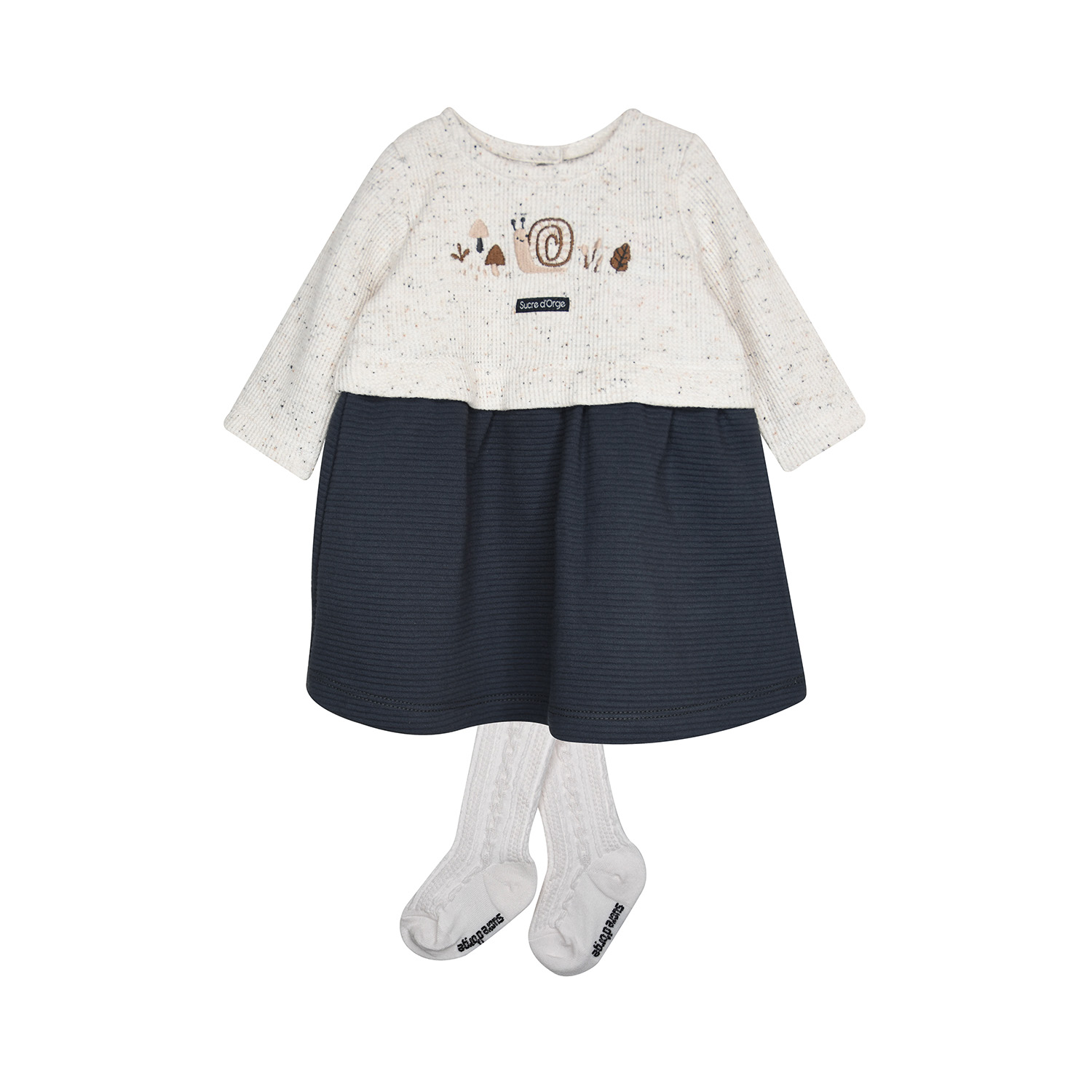 Ensemble robe et collants pelagie, SUCRE D'ORGE