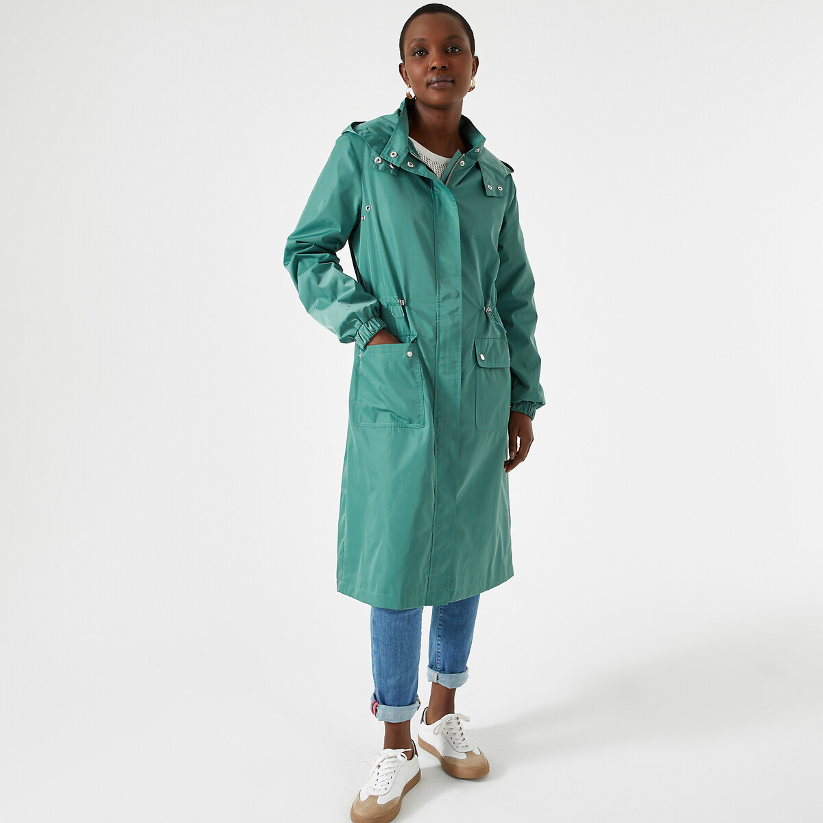 Parka kaki 2025 femme la redoute