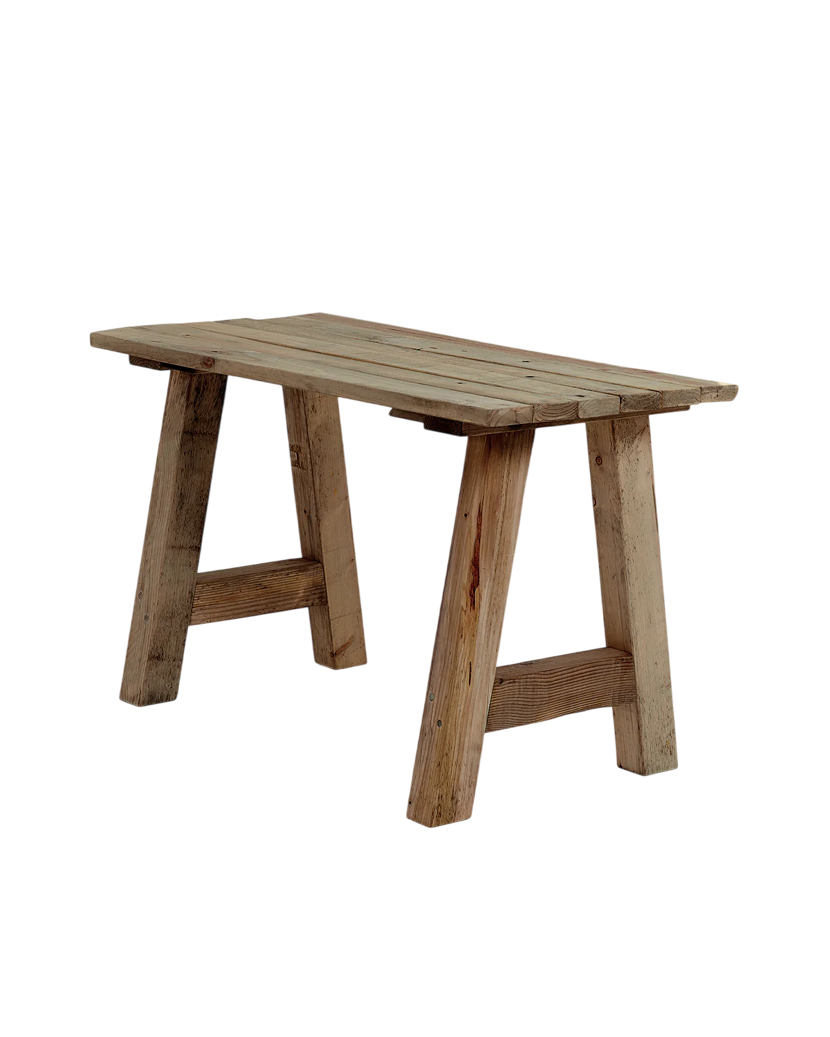 Bureau en bois recyclé marron - YEVA, HANNUN