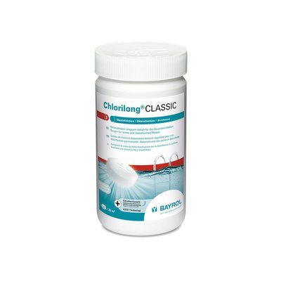 Chlore en galets e.Chlorilong Classic 1 kg BAYROL