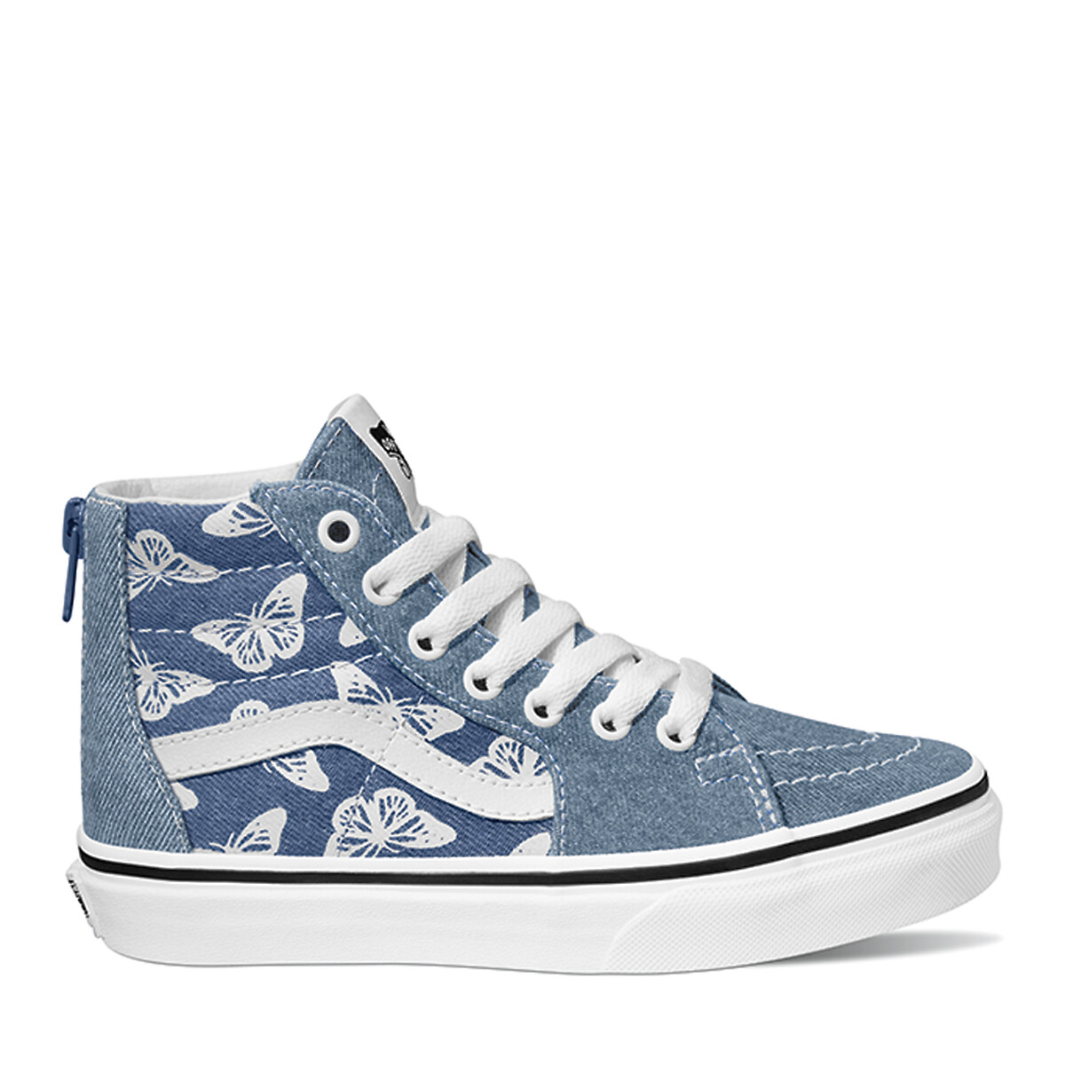 Vans sk8 deals hi blue denim