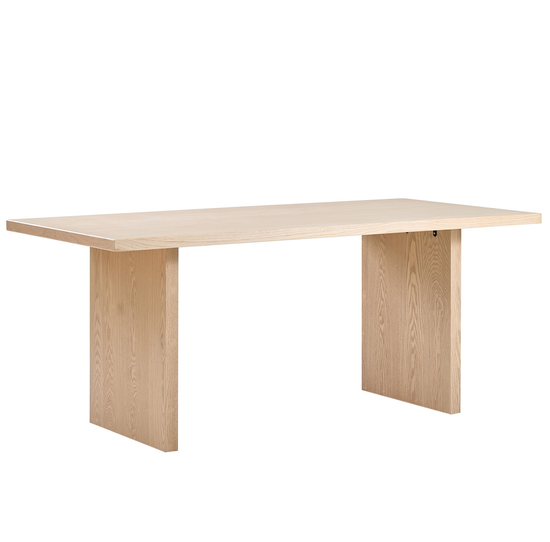 Table à manger 6 personnes, bois de pin, rectangulaire, ARTA, NORDLYS