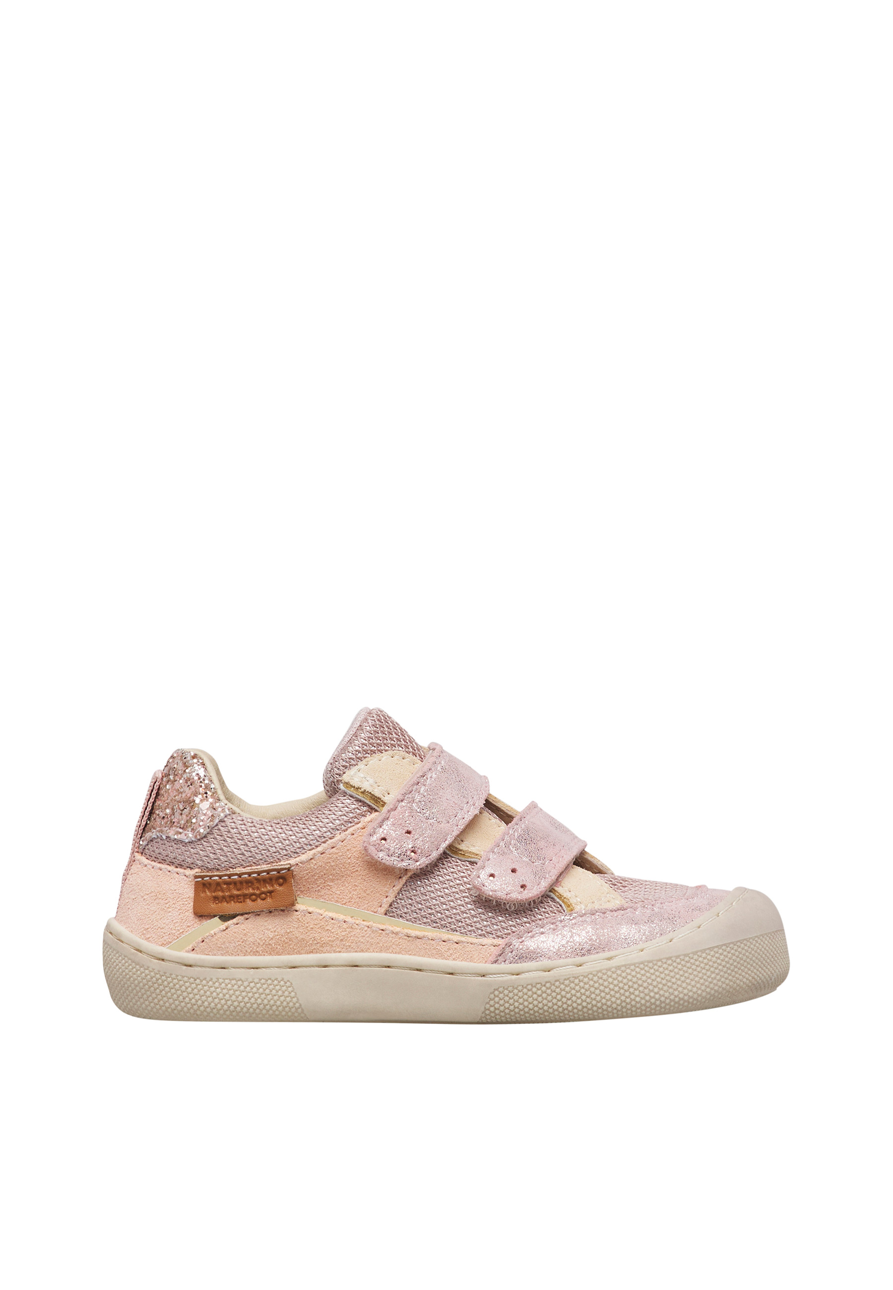 Chaussures barefoot en cuir et tissu BAREFOOT KESY VL., NATURINO
