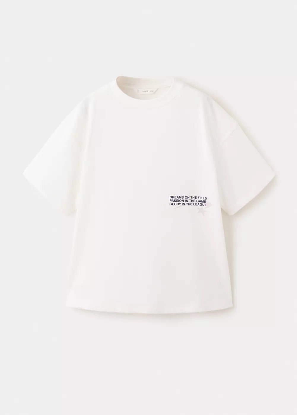 T-shirt oversize imprimé, MANGO KIDS