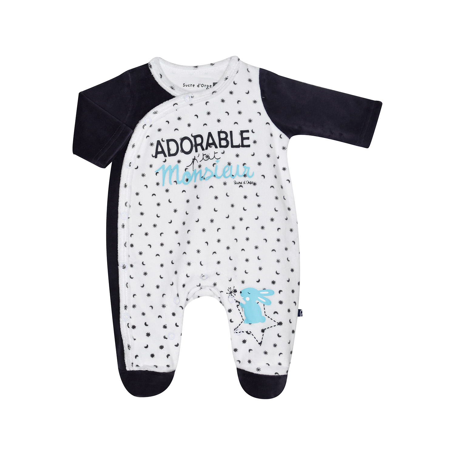 Pyjama 1 piece naissance fletcher, SUCRE D'ORGE