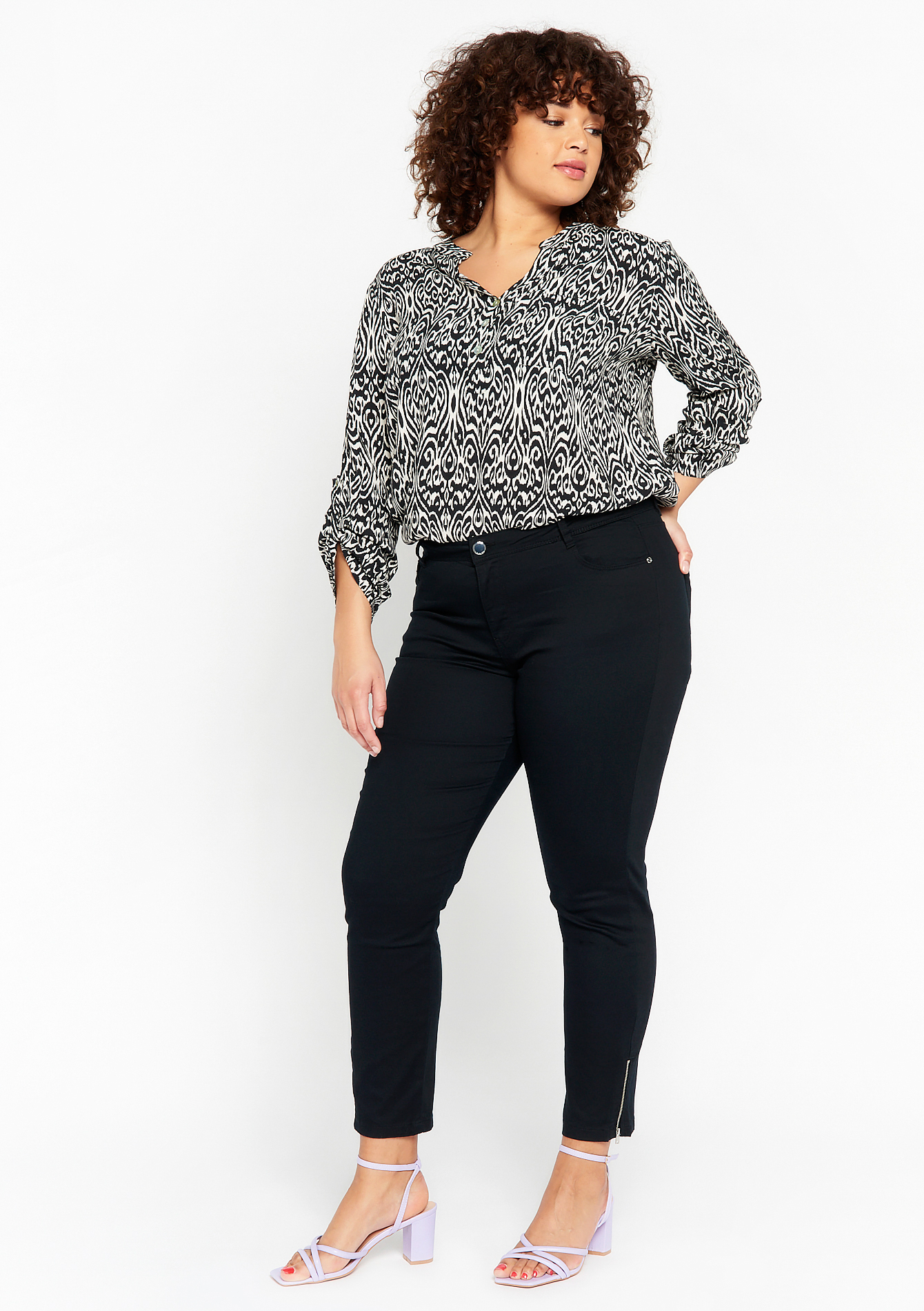 Pantalon coupe slim, LOLALIZA