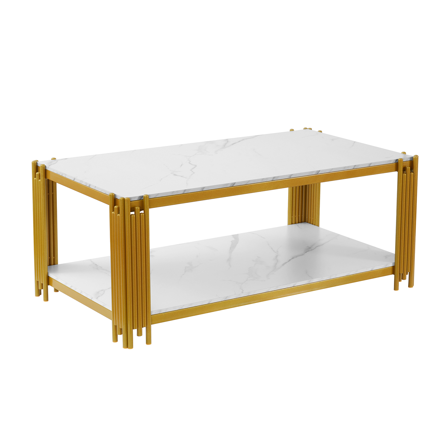 Table basse rectangulaire avec rangement, ELMOD, MEUBLES COSY