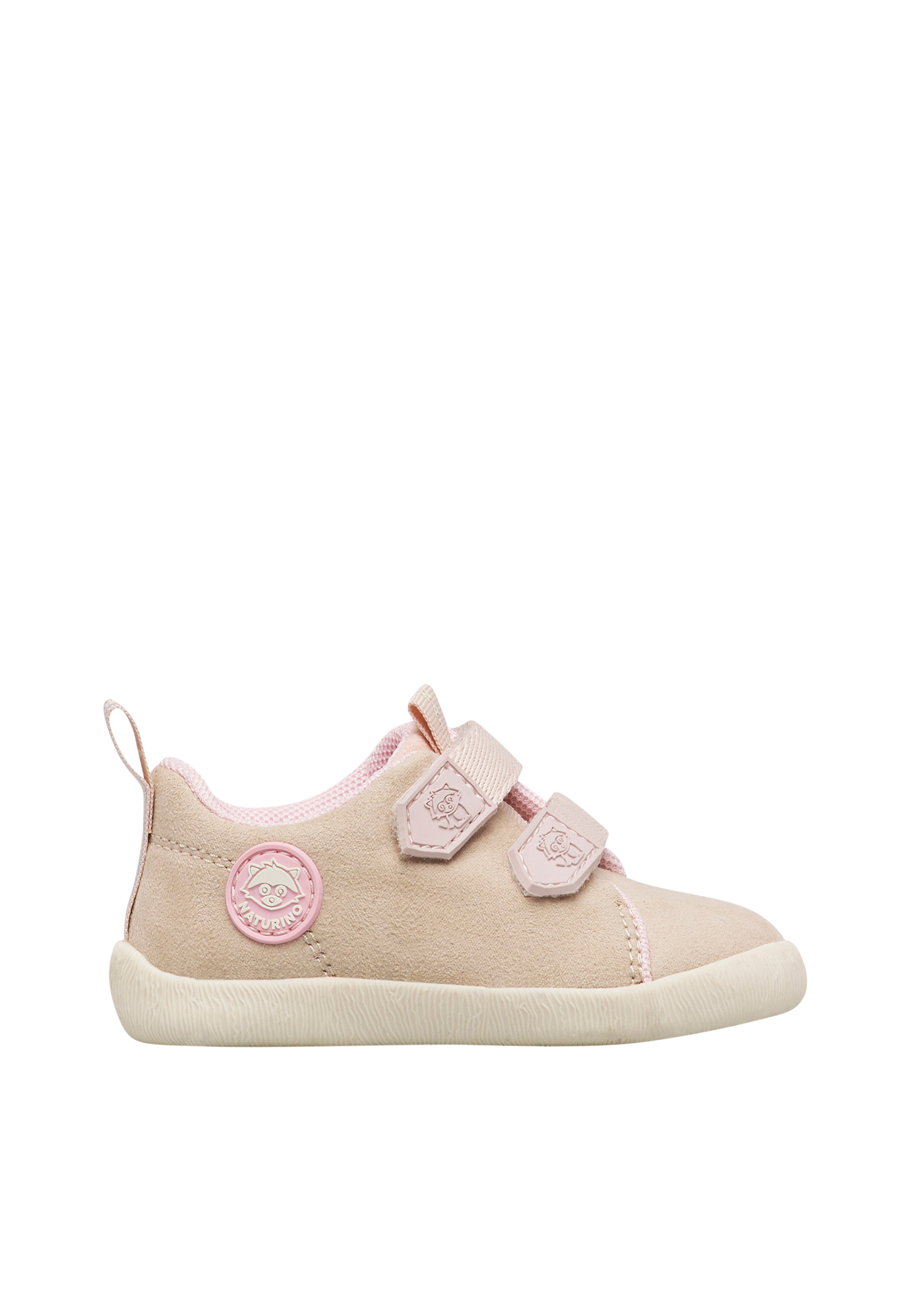 Sneakers en écopelle et tissu YOMPY VL., NATURINO