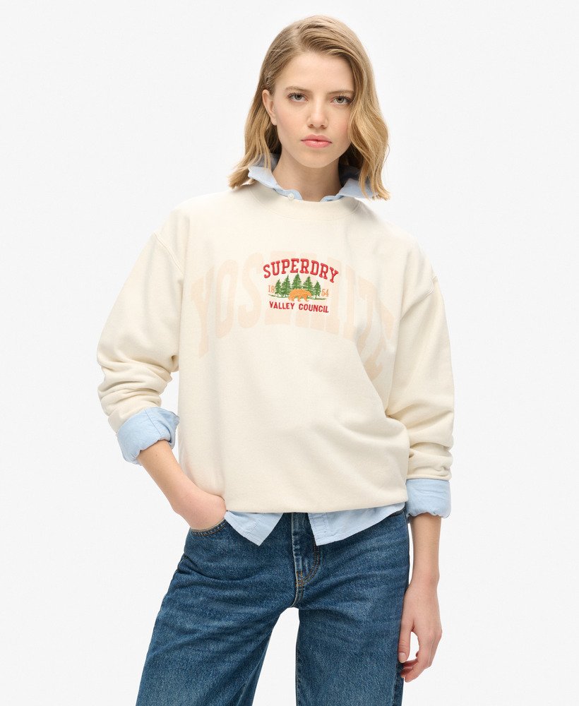 Sweat ample ras du cou Travel Souvenir, SUPERDRY