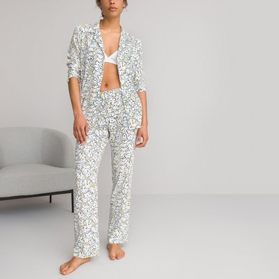 Pyjama forme grand-père imprimé floral LA REDOUTE COLLECTIONS