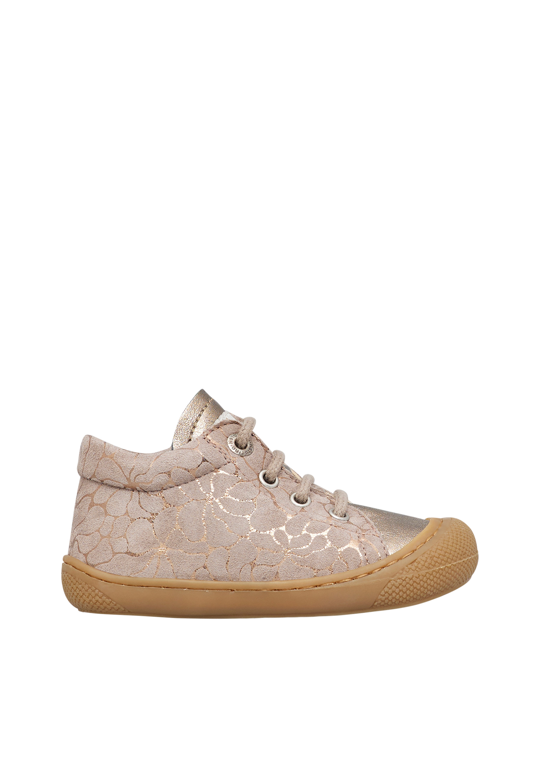 Chaussures premiers pas en cuir et suède COCOON, NATURINO