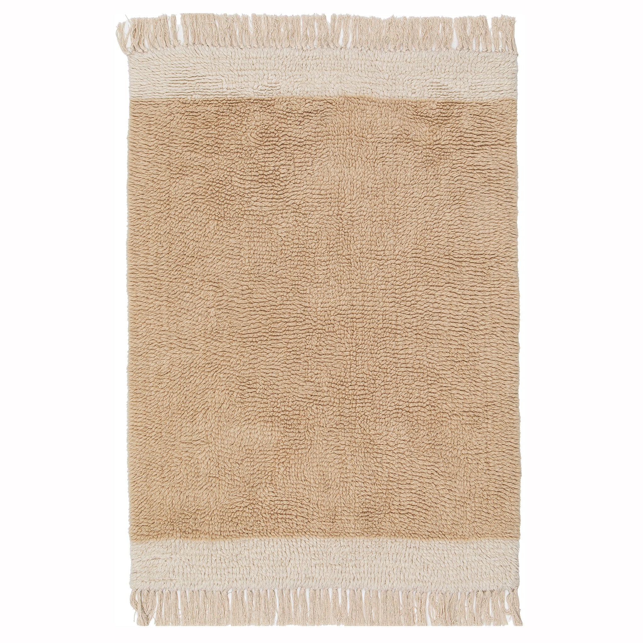 Tapis naturel en laine et coton SUZANNE, AFK LIVING