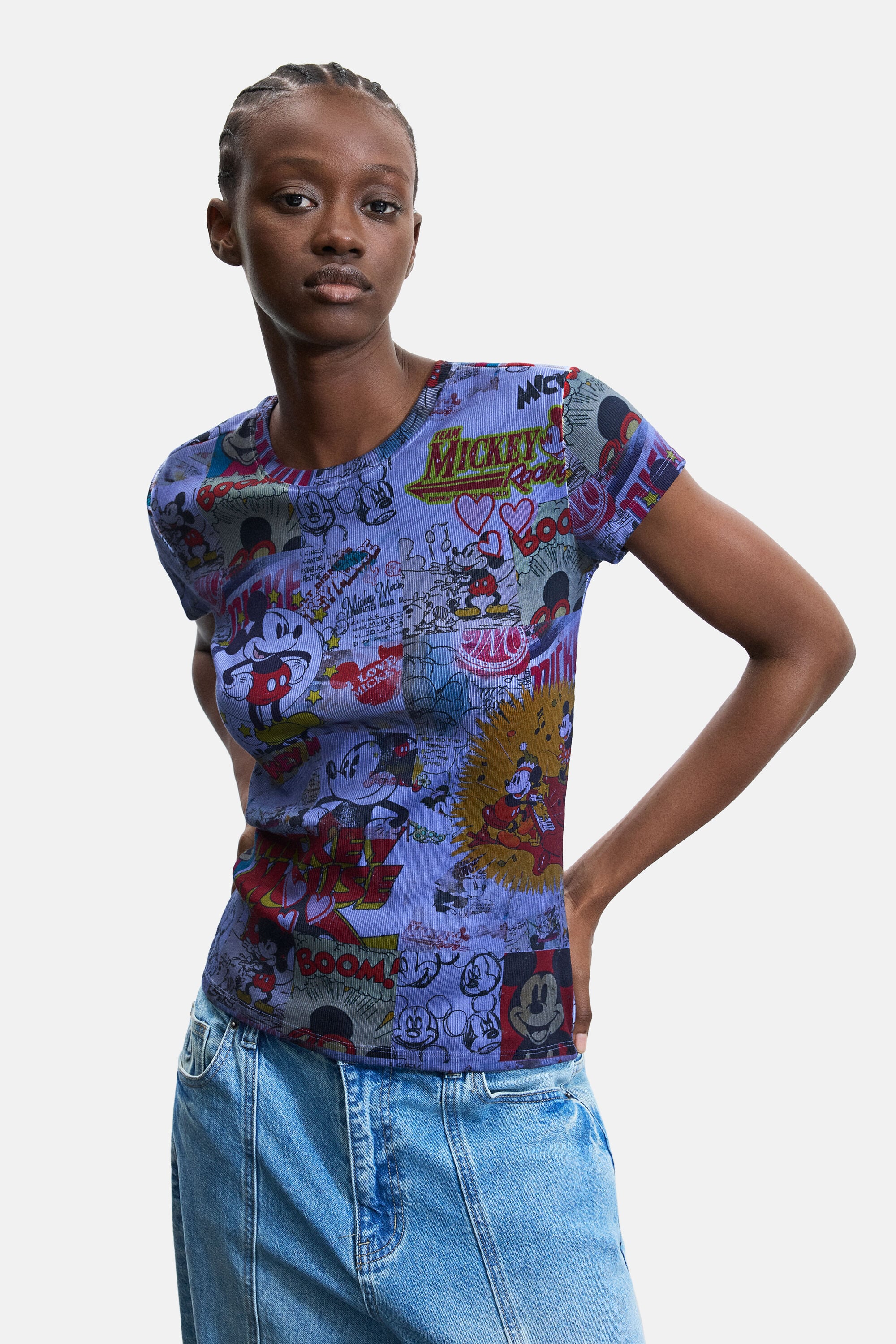T-shirt en coton Mickey™, DESIGUAL