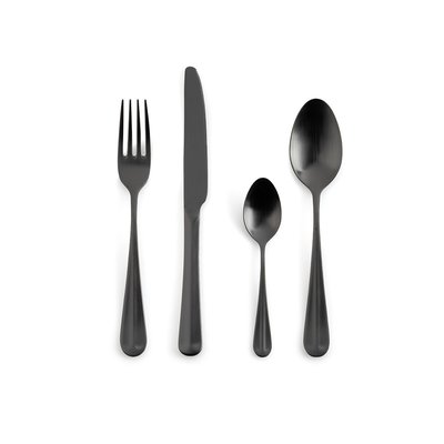 16-Piece Materi Matte Stainless Steel Cutlery Set LA REDOUTE INTERIEURS
