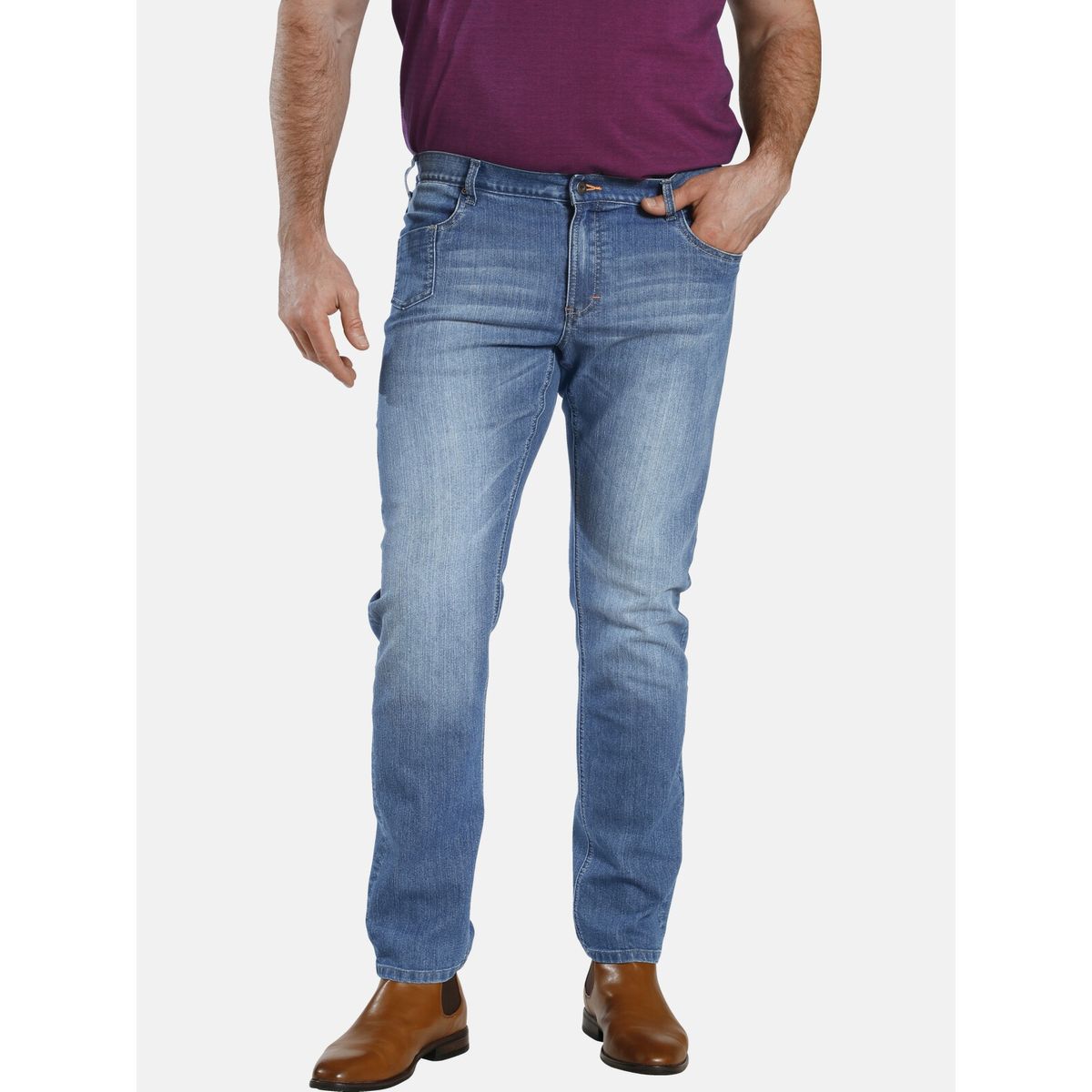 Jean clearance court homme