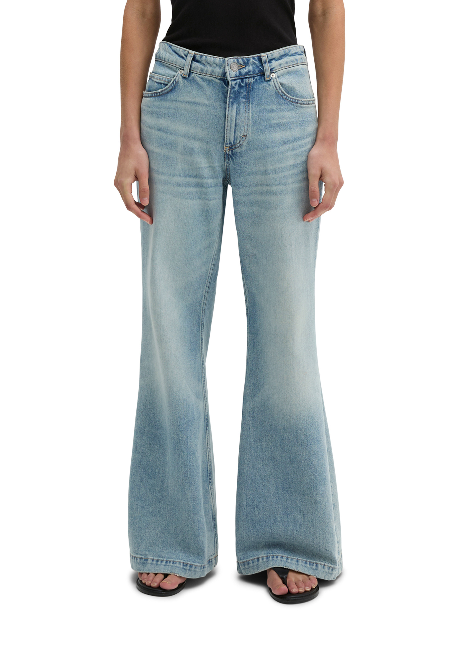 Jeans modèle Caya flared avec CIRCULOSE, MARC O'POLO