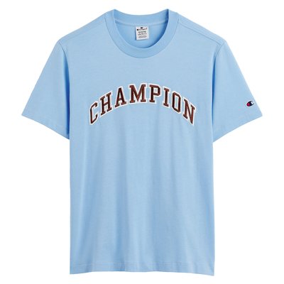 Bookstore Embroidered Logo T-Shirt in Cotton with Short Sleeves CHAMPION