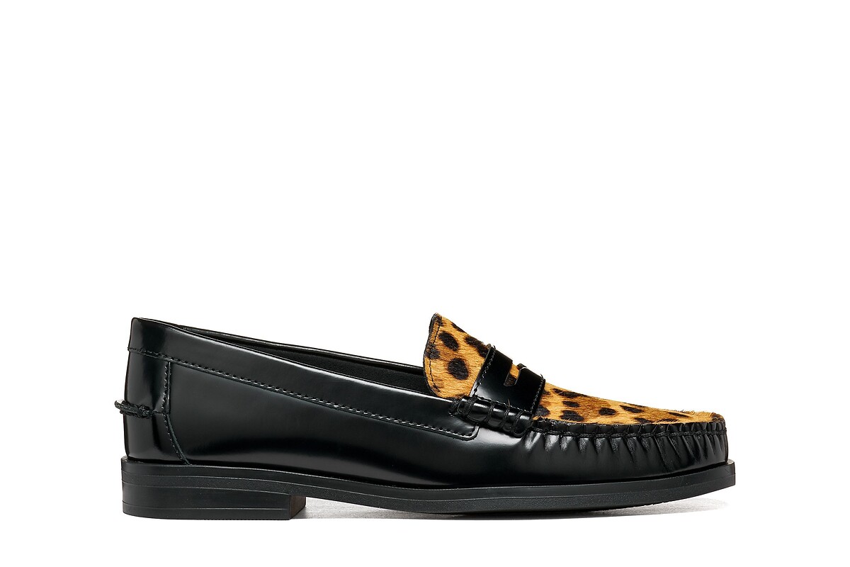 GEOX Mocasines de piel, NOEMEN