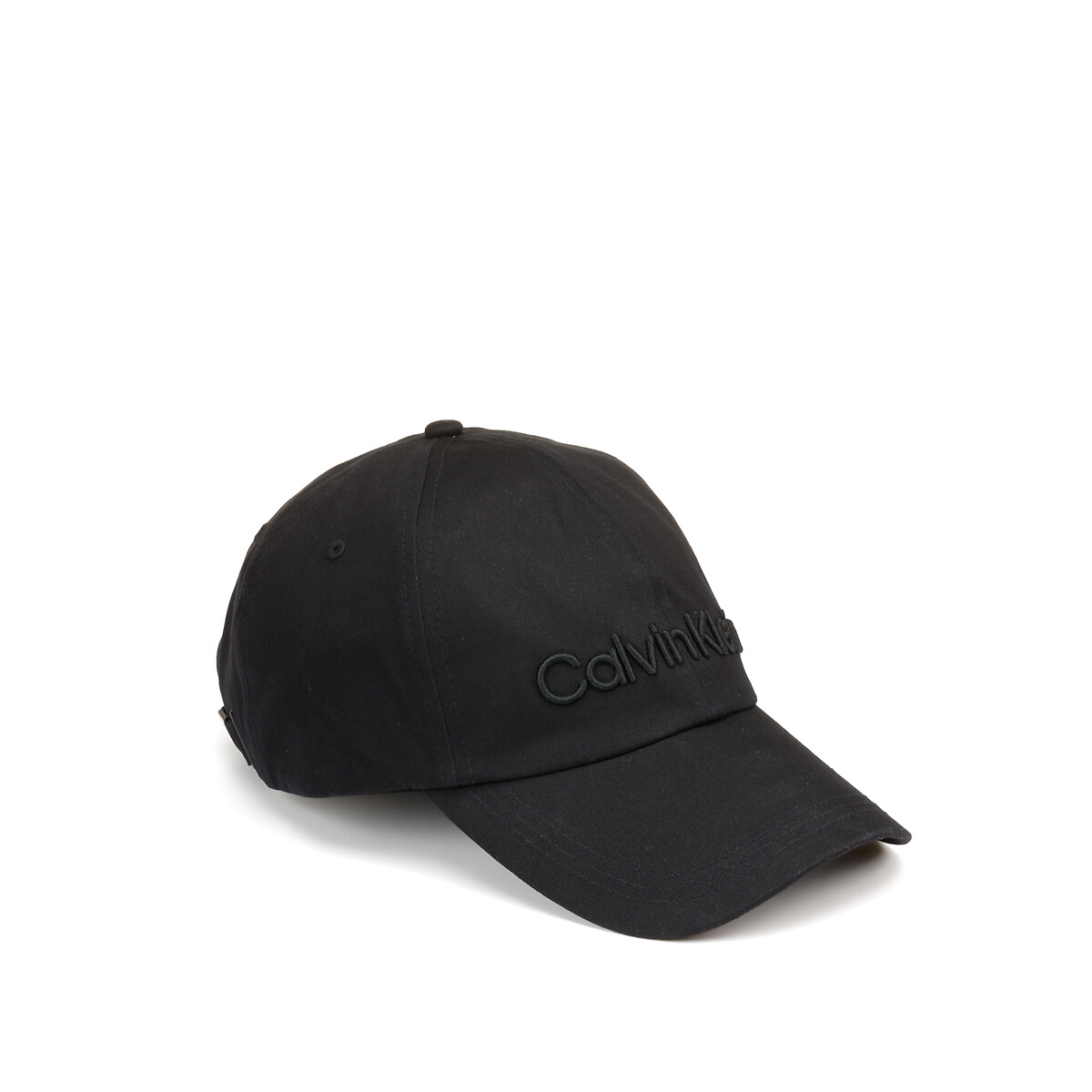 Image of Cotton Baseball Cap with Embroidered Logo