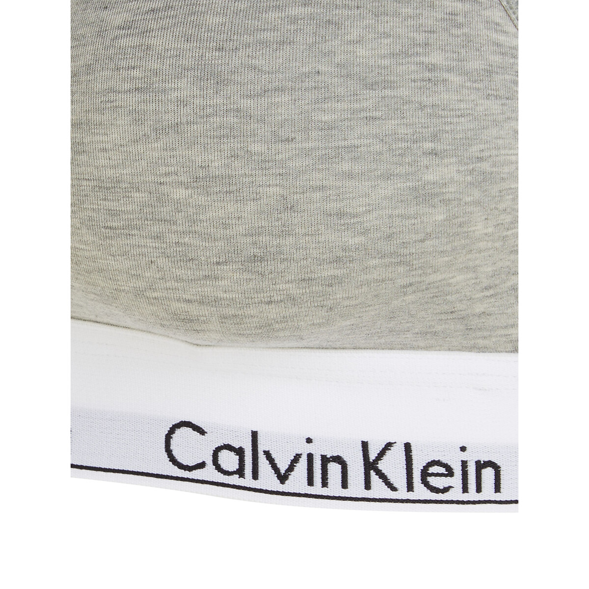 Top Calvin Klein Underwear Logo Cinza - Compre Agora
